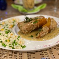 Vegan main dish at Coliseo in Benidorm