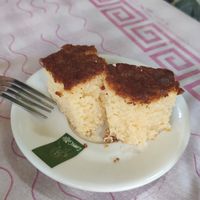 Dessert at Taverna Tradicionale in Gjirokaster