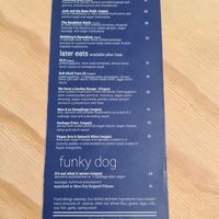 Current menu of Feb 2023 at The Offering in Greytown