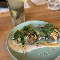 Arancini balls at Greenhouse Canteen + Bar in Columbus