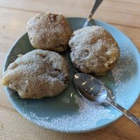 Fried cookies at Greenhouse Canteen + Bar in Columbus