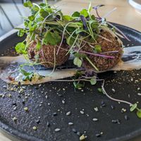 Arancini at Greenhouse Canteen + Bar in Columbus