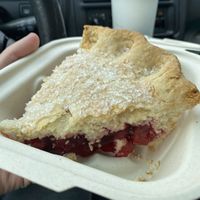 Damn hood cherry pie  at Twede's Cafe in North Bend