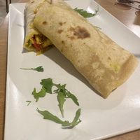 Piadina with scrambled tofu - delicious!  at TÈCO in Palermo