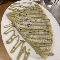 Pistacchio crépes  at TÈCO in Palermo