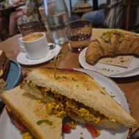 Tofu Avocado Toast at TÈCO in Palermo