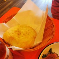 Really good pita bread at Levantini in Maastricht