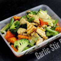 Garlic Stir Fry Tofu at Budgewoi Thai in Budgewoi