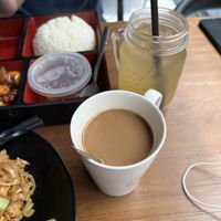 Coffee and honey ice  at Leaf Corner 慈素 - Tai Seng in Central Singapore