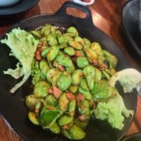 Sambal petai at Leaf Corner 慈素 - Tai Seng in Central Singapore