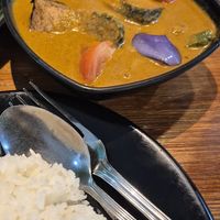 Curry fish rice at Leaf Corner 慈素 - Tai Seng in Central Singapore