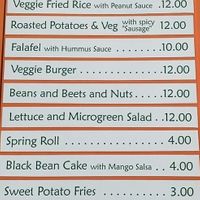 Entire menu is vegan!  The gentleman taking the order is very polite!   at PlantTastic in St Thomas