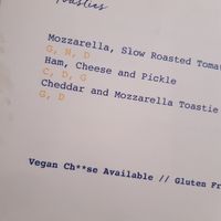 Toasties at Lucy's in Ardfern