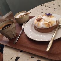 Tarte citron at Michel MaBelle in Bordeaux