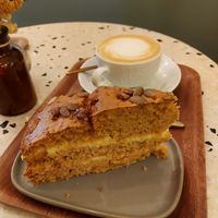 Carrot cake at Michel MaBelle in Bordeaux