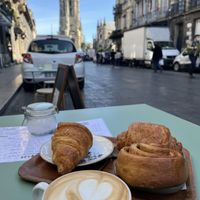 Delicious vegan pastry  at Michel MaBelle in Bordeaux