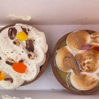 Banoffee and lemon meringue   at Michel MaBelle in Bordeaux