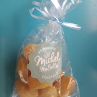 Minis madeleines à la fleur d'oranger. at Michel MaBelle in Bordeaux