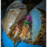 Bun aux bacon LaVie. 8 ou 8€50. at Michel MaBelle in Bordeaux