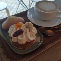 I had the vegan Madeline and Banoffe tart! at Michel MaBelle in Bordeaux