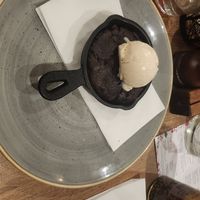 Vegan cookie dough and vanilla ice cream at Wildwood in Plymouth