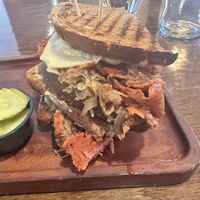Vegan Reuben   at Brooklyn Organic Kitchen in Mahopac