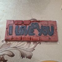 I Love You chocoladereep puur at BoBo's Bonbons in Terheijden