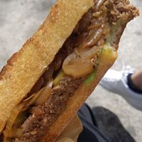 Terrine like sandwich at Eve, la sandwicherie végétale in Paris