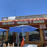 The front at Culturas Hidalgo y Oaxaca Restaurant in Salinas