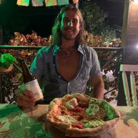 Been here multiple times. Best vegan Pizza ever. at Magia Cantina Vegana in Santa Catarina