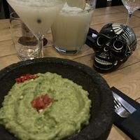 Guacamole and margaritas  at Sexy Tacos in 