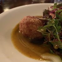 Carrot 🥕 croquette   at Cloak & Dagger in Cleveland