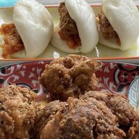 Bao and cauliflower at Earthbound Bowra in Nambucca Heads