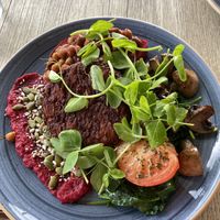 Vegan feast  at Earthbound Bowra in Nambucca Heads