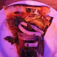 La Leyenda pizzería, opción de pizza con queso vegano at La Leyenda de L'Antico Forno in Puerto Viejo De Talamanca