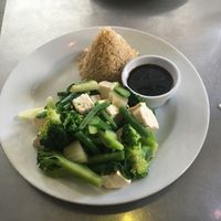 Vegan dish at Spice in New York City