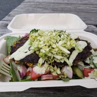 Falafel Chop Salad at Planted PDX in Portland