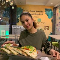 You think you can’t finish them? Yes you can coz it’s so tasty and tender! at Just Vegan - Marina Walk Pearl in Dubai