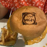 Burger  at Just Vegan - Marina Walk Pearl in Dubai