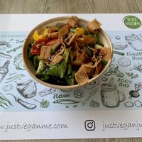 Fattoush salad  at Just Vegan - Marina Walk Pearl in Dubai