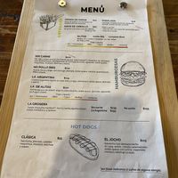 El menú 💕  at Siempre Viva in Mexico City