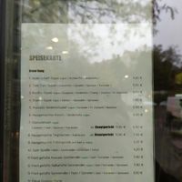 very vegan-friendly menu at Frau Li in Munich