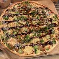   at Domino's Pizza in Frankfurt