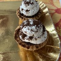Crostatine tiramisu   at efrem in Turin