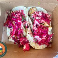 Cauliflower tacos  at Snapdragon in Vashon Island