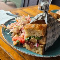 Sandwich at Snapdragon in Vashon Island