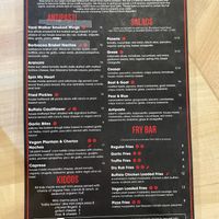 Updated menu   at Corvo Bianco Wood Fired Cookery in Dunedin