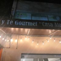 Así se llama el lugar. Esta es una foto de afuera. at Café Aroma De Amor in Mexico City
