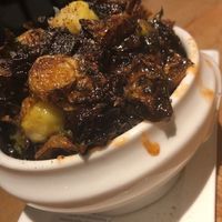 Jelly glazed Brussels sprouts are 🔥  at Prati Italia in Jacksonville