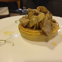 Flan at MiBiò bistrot in Milan